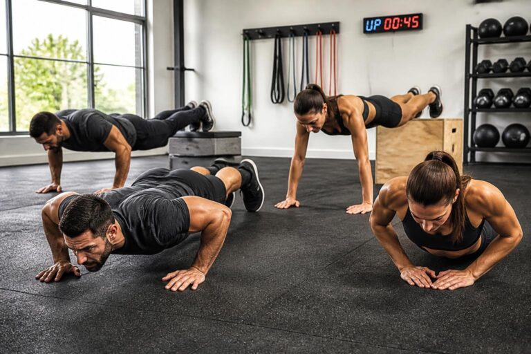 découvrez un programme complet de musculation au poids du corps avec des pompes et leurs variations efficaces pour renforcer votre force et votre endurance à la maison.